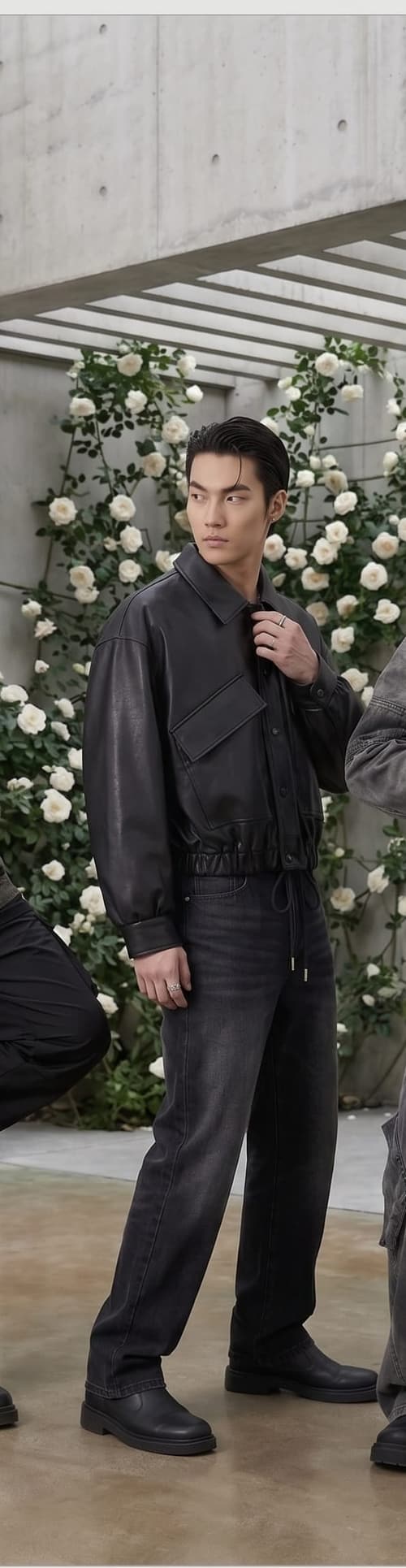 Bomber — relaxed posture
